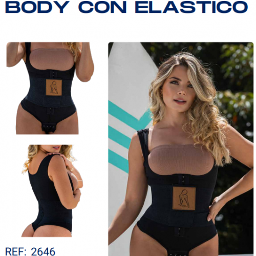 BODY CON ELASTICO